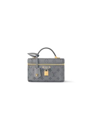 Trianon Gray LV Vanity Chain Pouch