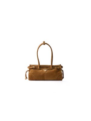 Prada Medium leather handbag (high-end grade)