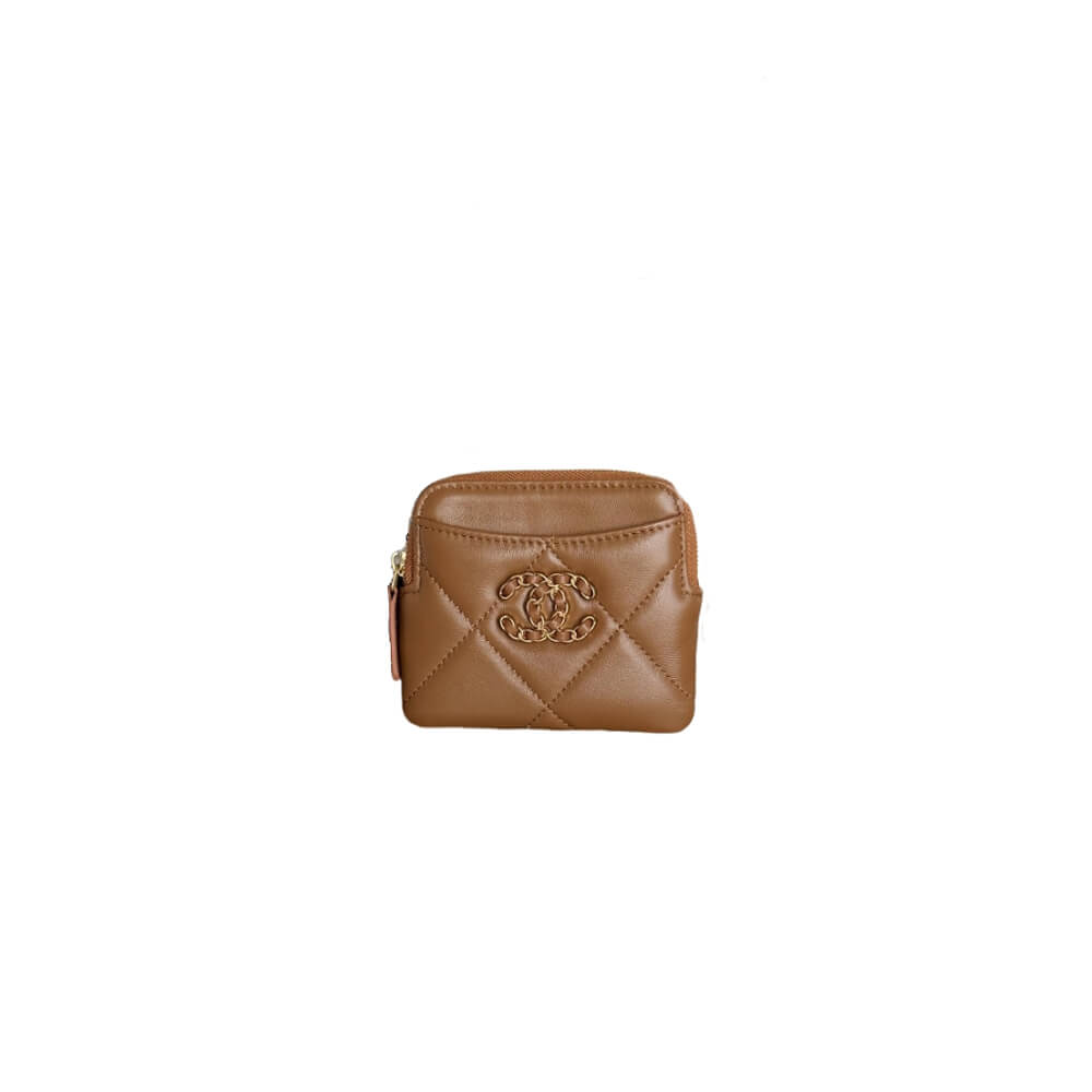CHANEL 19 Zipped Coin Purse