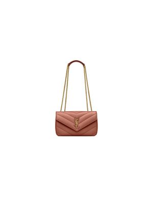Hortensia YSL LOULOU small in MATELASSE lambskin