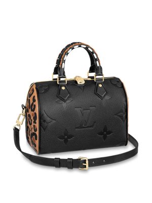 Black Louis Vuitton SPEEDY BANDOULIERE 25