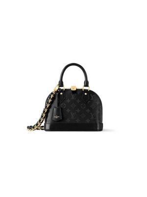 Cowhide LV Alma BB Bag