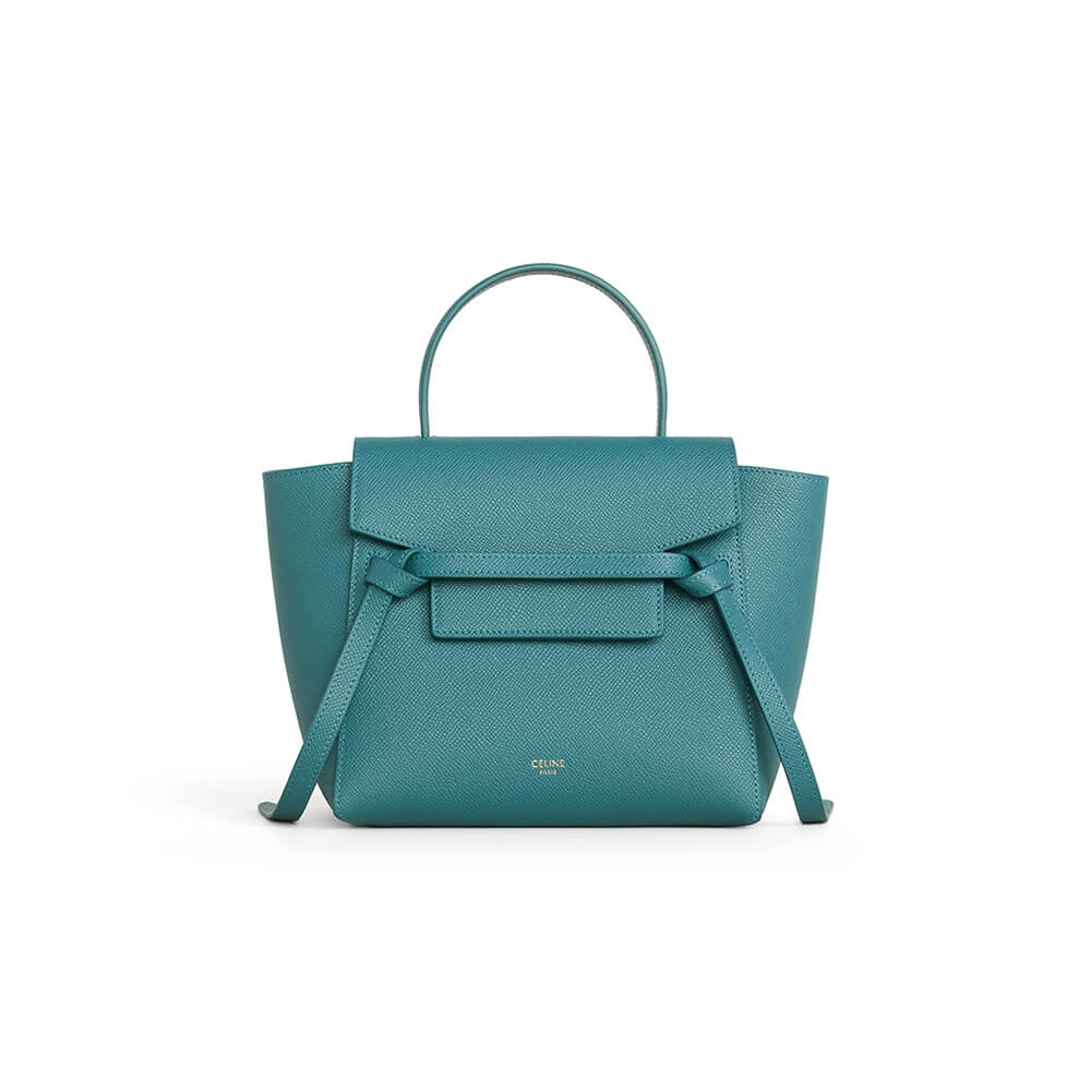 Prussian Blue CELINE NANO BELT BAG