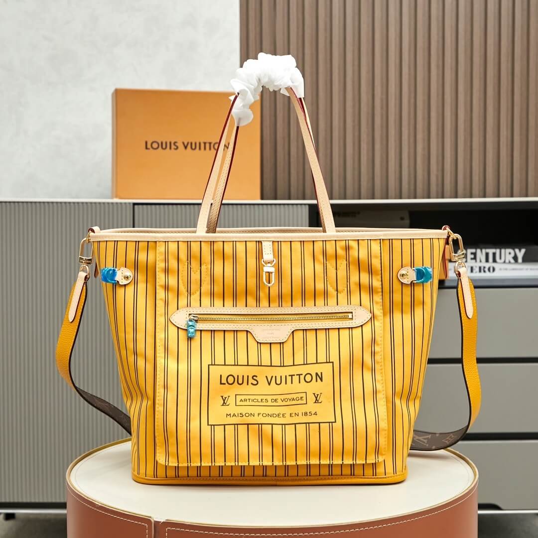 LV Neverfull Bandouliere Inside Out MM - Image 2