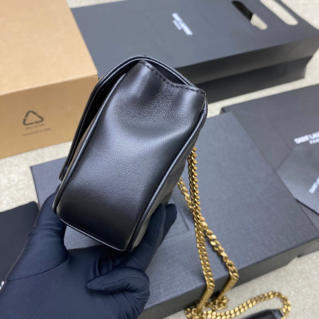 Black YSL LOULOU MINI in lambskin - Image 3