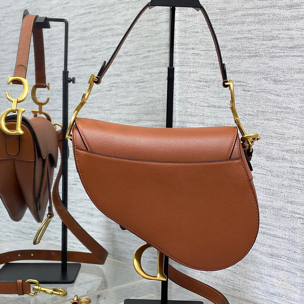 Dior Saddle Bag with Strap - Image 4