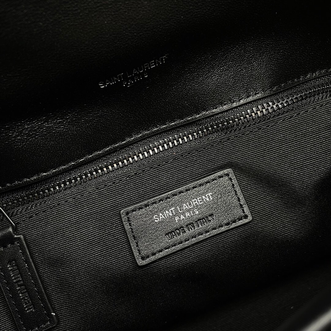 Black YSL PUFFER SMALL in Nappa leather - Image 7