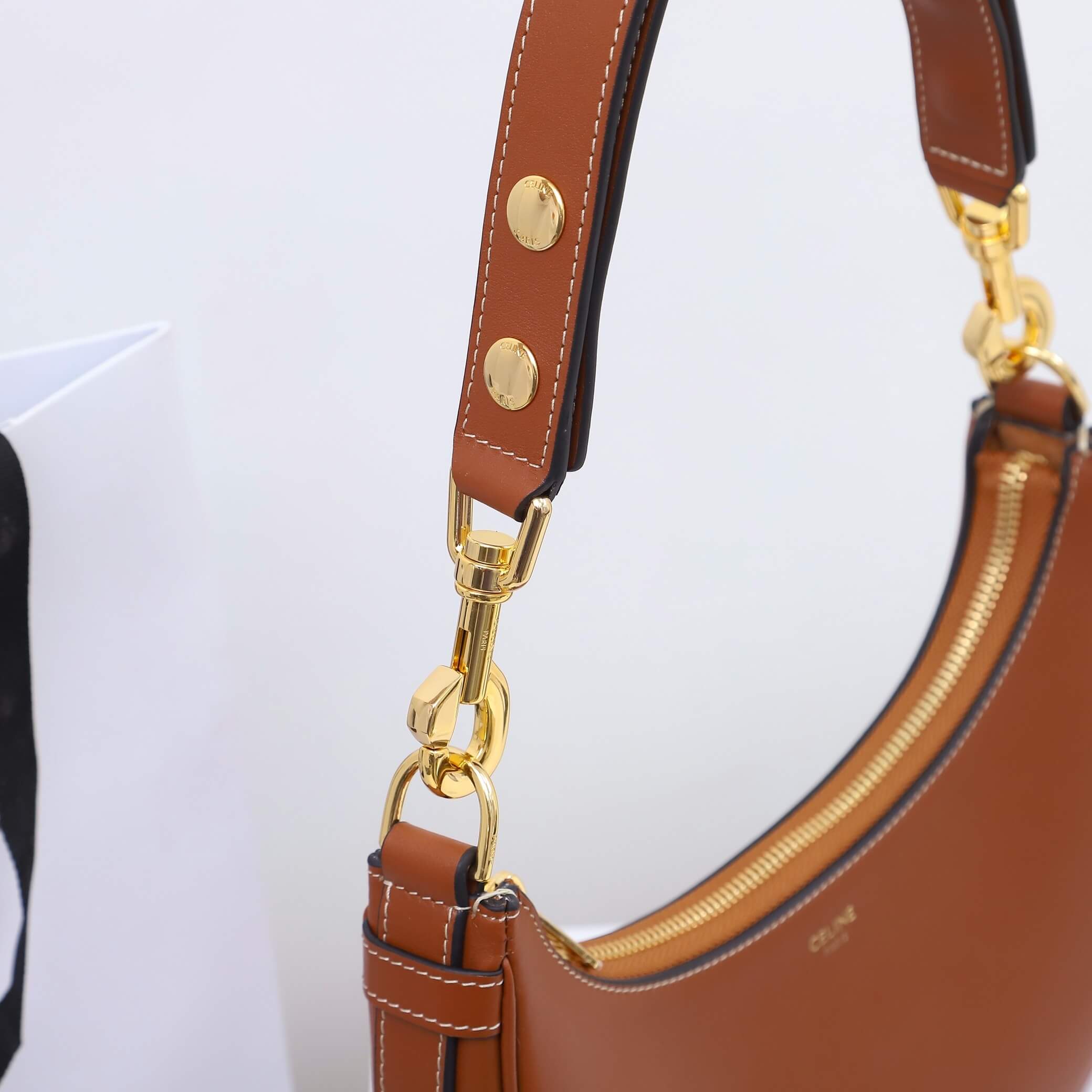 CELINE Medium Ava Shoulder Bag in Smooth Calfskin - Image 7