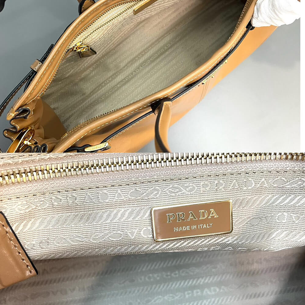 Cameo Prada Large leather handbag (high-end grade) - Image 8